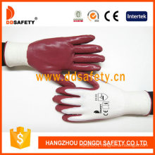 13G Nylon Nitrile Working Gloves